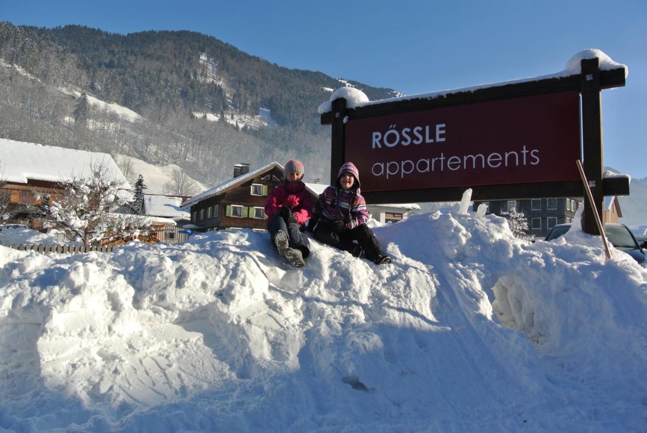 Roessle Appartement Bezau Buitenkant foto